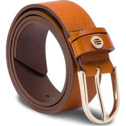 Pasek Damski TOMMY HILFIGER - Classic Belt 3.5 AW0AW06549 85 265. Brązowe paski TOMMY HILFIGER, bez wzorów, ze skóry. W wyprzedaży za 139.00 zł.