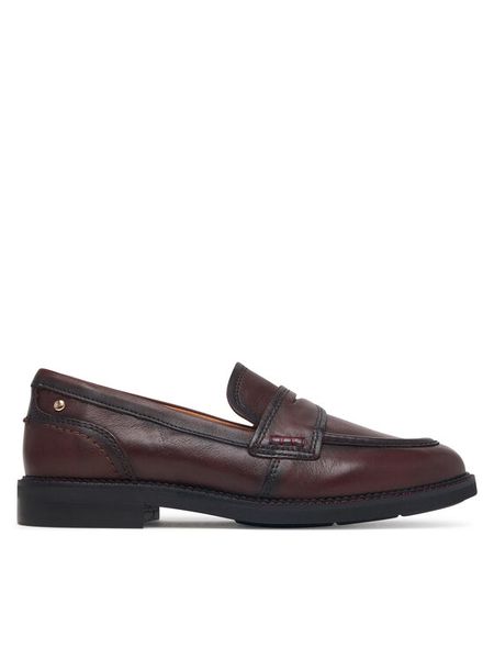 Pikolinos Lordsy Deva W2L-3959 Brązowy ciemny. Brązowe lordsy Pikolinos, bez wzorów, ze skóry, bez obcasa, bez zapięcia. Za 649.99 zł.