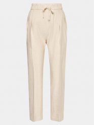 InWear Spodnie materiałowe Kei 30108217 Écru Relaxed Fit. Spodnie materiałowe InWear, bez wzorów, z materiału. Za 279.99 zł.