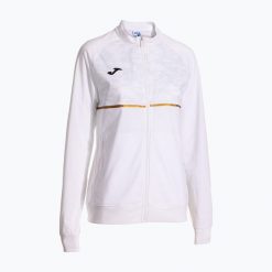 Bluza do biegania damska Joma Record III Full Zip. Białe bluzy Joma, l, bez wzorów, bez kaptura. Za 129.99 zł.
