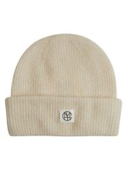 MOSS COPENHAGEN Czapka "Hope" w kolorze kremowym rozmiar: onesize. Brązowe czapki Moss Copenhagen, bez wzorów, z materiału. Za 86.99 zł.