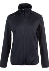 Bluza trekkingowa damska Whistler Zensa Powerstretch. Czarne bluzy sportowe Whistler, bez wzorów, z elastanu, bez kaptura. Za 209.99 zł.