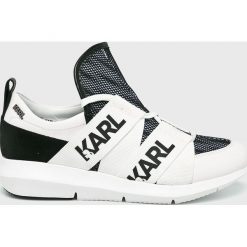 Karl Lagerfeld - Buty. Białe obuwie sportowe KARL LAGERFELD, z gumy, bez zapięcia. W wyprzedaży za 679.90 zł.