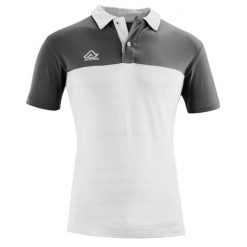 Polo Acerbis Belatrix. Niebieskie koszulki polo ACERBIS, m, bez wzorów, z bawełny, bez kołnierzyka, bez ramiączek. Za 169.00 zł.