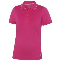 Damska koszulka polo Galvin Green Molly. Czerwone koszulki polo GALVIN GREEN, bez wzorów, bez kołnierzyka, bez ramiączek. Za 382.00 zł.