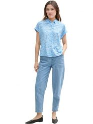 TOM TAILOR Denim Bluzka w kolorze błękitnym rozmiar: M. Niebieskie bluzki TOM TAILOR DENIM, m, bez wzorów, z denimu, klasyczne, bez kołnierzyka, bez ramiączek. Za 77.95 zł.