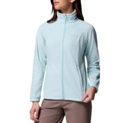 Bluza Columbia Benton Springs Full Zip Niebieska. Niebieskie bluzy Columbia, s, bez wzorów, bez kaptura. Za 250.35 zł.