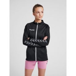 Bluza do piłki nożnej damska Hummel demi-zip hml AUTHENTIC. Białe bluzy Hummel, s, bez wzorów, bez kaptura. W wyprzedaży za 168.50 zł.
