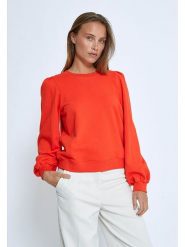 Peppercorn Bluza w kolorze czerwonym rozmiar: M. Czerwone bluzy Peppercorn, m, bez wzorów, z bawełny, bez kaptura. Za 149.95 zł.