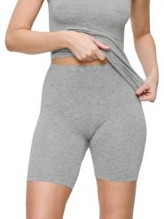 Triumph Wełniane szorty w kolorze szarym rozmiar: XL. Szare szorty Triumph, bez wzorów, z wełny, z podwyższonym stanem. Za 82.64 zł.