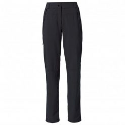 Spodnie turystyczne damskie Vaude Farley Stretch Pants III. Czarne spodnie sportowe Vaude, xs, bez wzorów, trekkingowe. Za 361.99 zł.