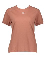Adidas Koszulka "Essential" w kolorze jasnobrązowym rozmiar: M. Brązowe bluzki Adidas, m, bez wzorów, bez kołnierzyka, bez ramiączek. Za 110.55 zł.