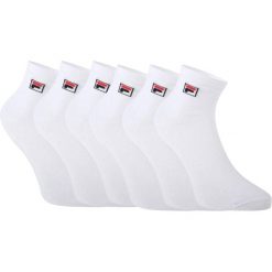 Fila Quarter skarpety 6-pack unisex, biały, 43–46. Białe skarpety Fila, bez wzorów. Za 163.99 zł.