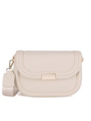 DeeZee Torebka MDP-L-013-06 Écru. Listonoszki DeeZee, bez wzorów, z materiału, bez dodatków. Za 129.99 zł.