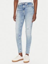 Tommy Jeans Jeansy Nora DW0DW20024 Niebieski Skinny Fit. Niebieskie jeansy Tommy Jeans, bez wzorów. Za 359.99 zł.