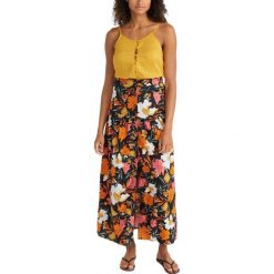 Spódnica Damska O'Neill Alofa Maxi. Brązowe spódnice O'Neill, bez wzorów, z materiału, boho, maxi. Za 319.00 zł.