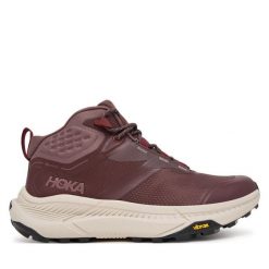 Trekkingi Hoka. Brązowe trekkingi HOKA, z gore-texu, trekkingowe. Za 949.99 zł.