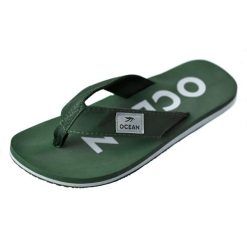 Japonki plażowe Madsea Flip flop. Zielone klapki MADSEA, bez wzorów, bez obcasa. Za 112.00 zł.