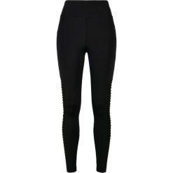 Damskie legginsy z wysoką talią Urban Classics biker tech mesh (GT). Czarne legginsy Urban Classics, bez wzorów, z meshu, z podwyższonym stanem. W wyprzedaży za 153.50 zł.
