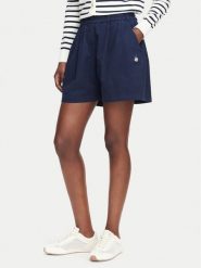 Beverly Hills Polo Club Szorty materiałowe P-SS26W-B576580 Granatowy Regular Fit. Niebieskie szorty Beverly Hills Polo Club, bez wzorów, z bawełny. Za 194.99 zł.
