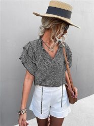 Ariel Tesoro Bluzka w kolorze czarnym rozmiar: 38. Czarne bluzki Ariel Tesoro, bez wzorów, bez kołnierzyka, bez ramiączek. Za 109.52 zł.