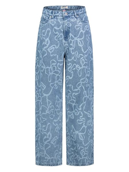 Sublevel Dżinsy - Comfort fit - w kolorze niebieskim rozmiar: S. Niebieskie jeansy Sublevel, s, z aplikacjami, z podwyższonym stanem. Za 129.95 zł.