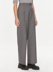 Boss Spodnie materiałowe Tenly 50505608 Szary Straight Fit. Szare spodnie materiałowe Boss, bez wzorów, z materiału. Za 839.99 zł.