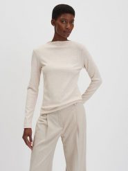 Someday Koszulka w kolorze kremowym rozmiar: 42. Brązowe bluzki someday., bez wzorów, bez kołnierzyka, bez ramiączek. Za 117.99 zł.