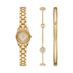 Zestaw zegarek i bransoletka Michael Kors. Żółte zegarki Michael Kors, złote. Za 1,689.00 zł.