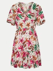Roxy Sukienka letnia Sea Symphony ERJWD03768 Biały Regular Fit. Białe sukienki Roxy, na lato, s, bez wzorów, z wiskozy, bez kołnierzyka, bez ramiączek. Za 149.99 zł.