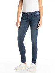 Replay Dżinsy - Skinny fit - w kolorze niebieskim rozmiar: W28/L30. Niebieskie jeansy Replay, l, z aplikacjami. Za 271.45 zł.