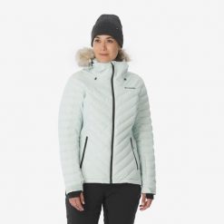 Kurtka narciarska i snowboardowa damska Columbia Kennewick Crossing. Zielone kurtki narciarskie Columbia, m, bez wzorów, z elastanu, z kapturem, narciarskie, omni-heat (columbia). Za 999.99 zł.