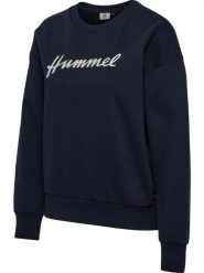 Hummel Bluza treningowa hmlCLUB W z miękkim wnętrzem – NIGHT SKY. Niebieskie bluzy Hummel, m, bez wzorów, z bawełny, bez kaptura. Za 214.50 zł.