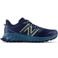 Buty damskie New Balance Fresh Foam Garoé WTGARON1 – granatowe. Niebieskie obuwie sportowe New Balance, z materiału, bez zapięcia, do biegania. Za 299.99 zł.