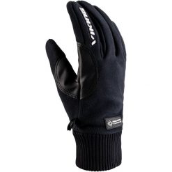 Rękawiczki multifunkcyjne dla dorosłych Viking Solano GORE-TEX. Czarne rękawiczki Viking, bez wzorów, z gore-texu, sportowe. Za 100.00 zł.