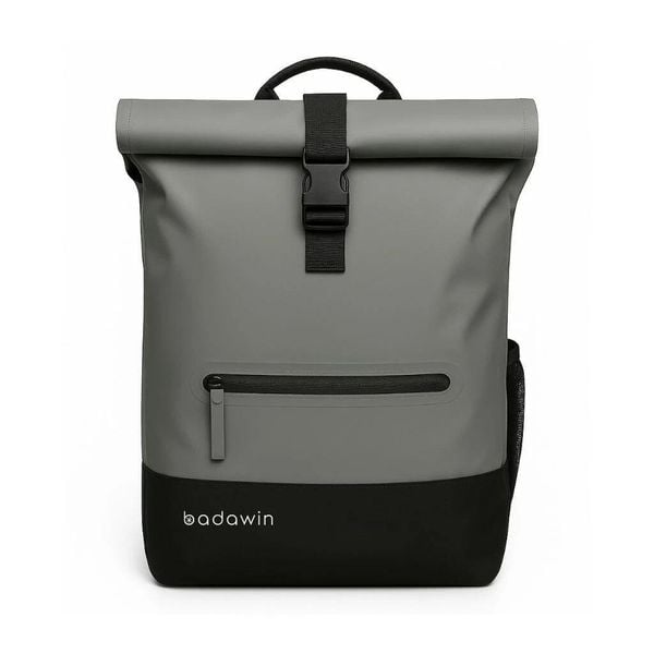 Torba 2 w 1 Anna szara 27L. Szare torby na laptopa BADAWIN, bez wzorów, z tkaniny. Za 376.00 zł.