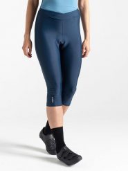 Dare 2b Legginsy kolarskie "Worldly" w kolorze granatowym rozmiar: 34. Niebieskie legginsy Dare 2b, bez wzorów, z materiału, rowerowe. Za 149.45 zł.