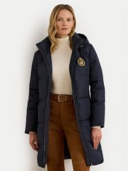 LAUREN RALPH LAUREN Płaszcz zimowy 297P04126003 Granatowy Straight Fit. Niebieskie płaszcze Lauren Ralph Lauren, na zimę, l, bez wzorów, z syntetyku, bez kaptura. Za 1,359.00 zł.