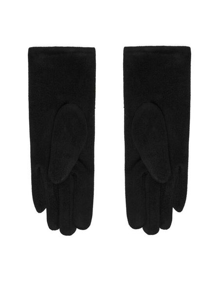 Nine West Rękawiczki CEO-NW-W6-001-AW25 Czarny. Czarne rękawiczki Nine West, bez wzorów, z dzianiny. Za 39.99 zł.