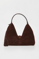 Torebka damska zamszowa CHRISTIAN WILLA. Torebki klasyczne Christian Villa, bez wzorów, z zamszu, zamszowe, bez dodatków. Za 919.00 zł.