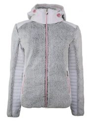 Degré Celsius Kurtka hybrydowa "Amaretto" w kolorze biało-szarym rozmiar: XL. Białe kurtki sportowe Degré Celsius, xl, bez wzorów, bez kaptura, outdoorowe. Za 173.99 zł.