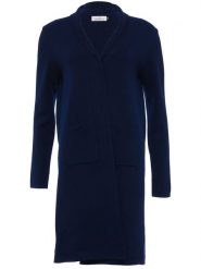 Zwillingsherz Kardigan "Jessi" w kolorze granatowym rozmiar: L/XL. Niebieskie kardigany Zwillingsherz, l, bez wzorów. Za 208.99 zł.