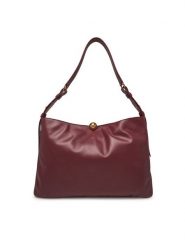 Furla Torebka Sfera Soft L WB01365 BX3168 26700 Bordowy. Czerwone torebki klasyczne Furla, bez wzorów, ze skóry, bez dodatków. Za 1,399.00 zł.