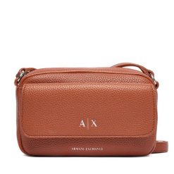 Torebka Armani Exchange. Brązowe torebki klasyczne Armani Exchange, bez wzorów, bez dodatków. Za 479.99 zł.