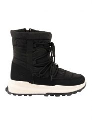 Exani Kozaki zimowe "Adele" w kolorze czarnym rozmiar: 41. Czarne kozaki Exani, na zimę, z materiału, bez obcasa, bez zapięcia. Za 173.99 zł.