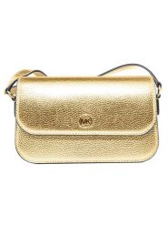 Michael Kors Skórzana torebka w kolorze złotym - 21 x 12 x 5 cm rozmiar: onesize. Żółte torby na ramię Michael Kors, bez wzorów, z materiału, na ramię, bez dodatków. Za 740.45 zł.
