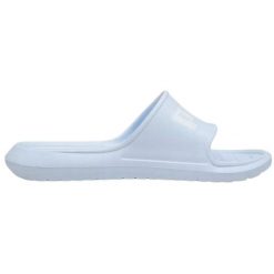 Damskie Klapki Divecat V2 Lite Sliders. Niebieskie klapki Puma, bez wzorów, z materiału, bez obcasa. Za 109.99 zł.