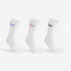 Skarpety sportowe tenis Reebok długie 3 pary. Skarpety Reebok, bez wzorów, z bawełny. Za 39.99 zł.