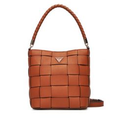 Torebka Guess. Czerwone listonoszki Guess, z aplikacjami, bez dodatków. Za 179.99 zł.