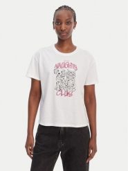 Liu Jo T-Shirt WA6132 JS923 Biały Regular Fit. Białe t-shirty Liu Jo, m, bez wzorów, z bawełny, bez kołnierzyka, bez ramiączek. Za 259.99 zł.